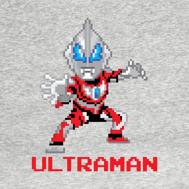 Ultraman Pixel Characters by Rebus28